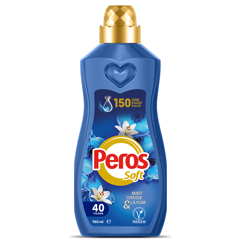 Peros Soft Concentrated Softener - Blue Orchid & Lily 1440ml