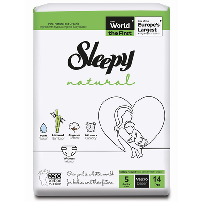 Sleepy Diapers Size 5 (Junior) - 14 pieces