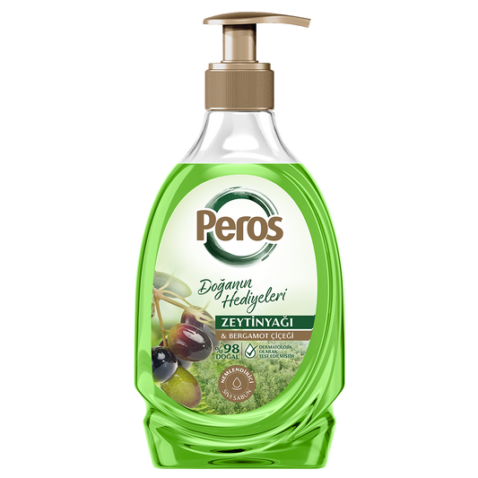 Peros Vloeibare Zeep Olijf & Bergamotbloem 400gr