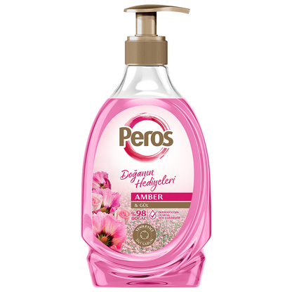 Peros Vloeibare Zeep Amber & Roos 400ml