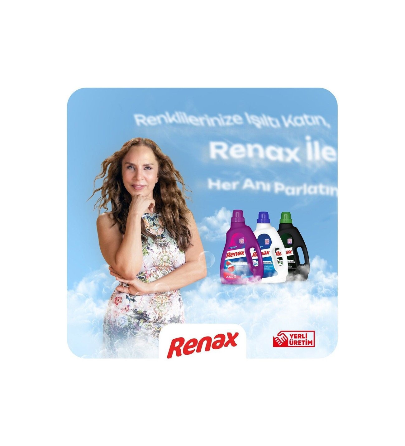 RENAX Liquid Detergent Color - 2520ml